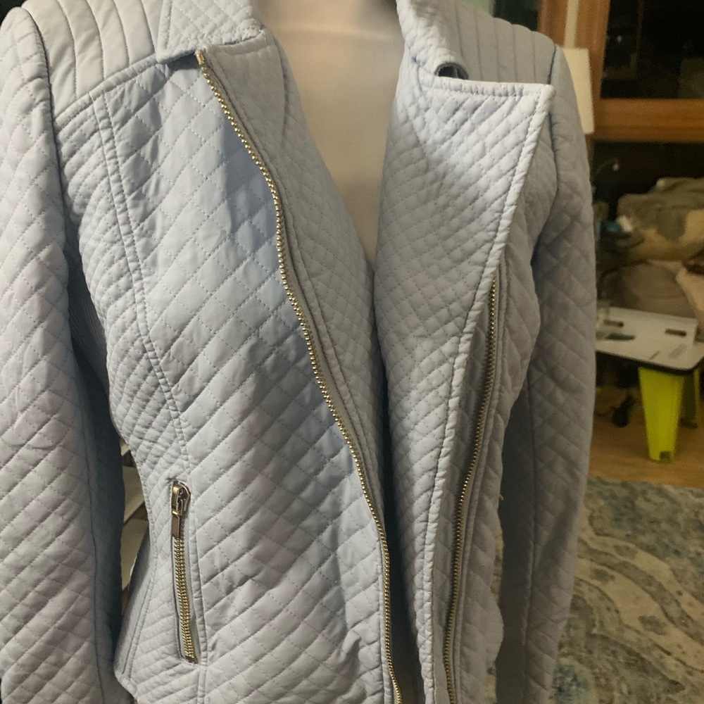 Love token dream blue faux leather